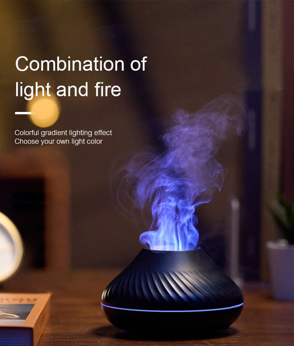 Volcanic Flame Aromatherapy Humidifier