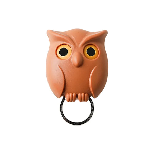 Night Owl Magnetic Keychain