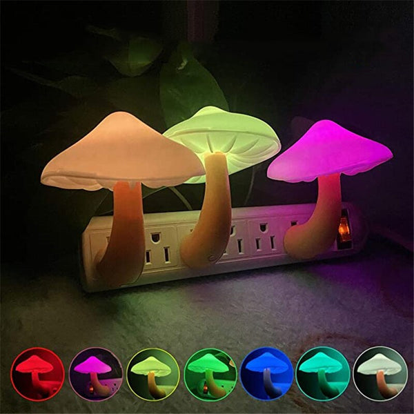 LED Mushroom Shape Automatic Sensor Light