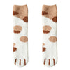 Fuzzy Cat Paw Socks