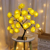 LED Table Lamp Light Rose Flower Tree