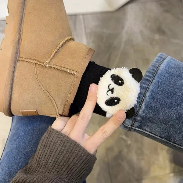 Pure Cotton Panda Socks