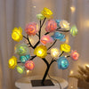 LED Table Lamp Light Rose Flower Tree