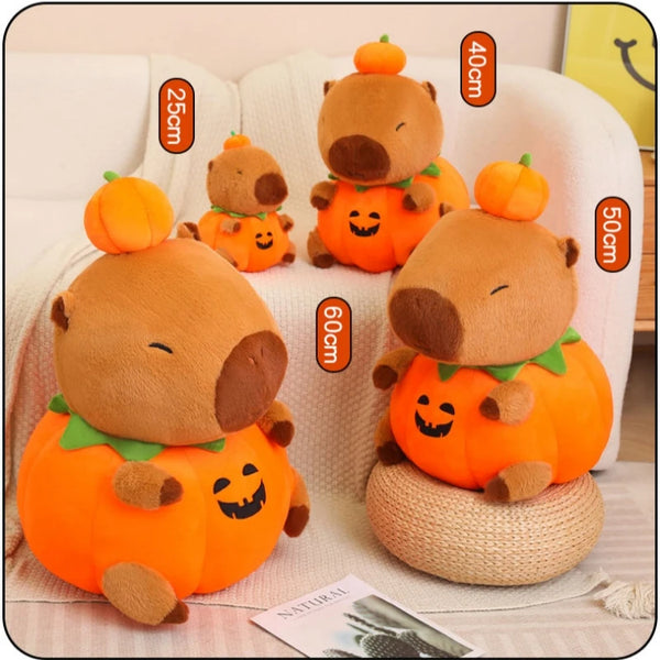 Pumpkin Capybara Plush