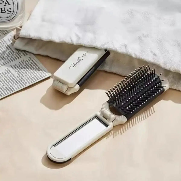 Foldable Comb Mirror Set