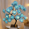 LED Table Lamp Light Rose Flower Tree