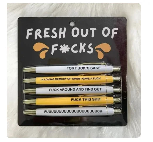 5PCS/Set Funny Pen Set