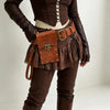 Medieval Renaissance PU Leather Belt Pouch