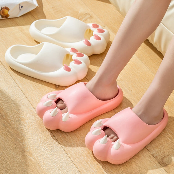 Soft Cat Claw Slippers