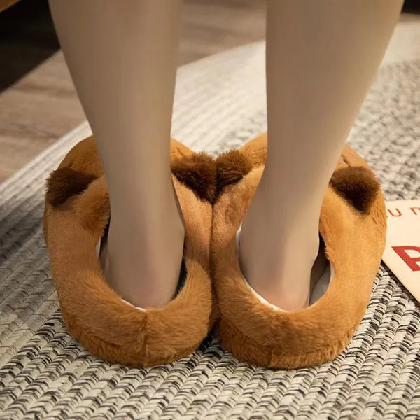 Capybara Plush Slippers