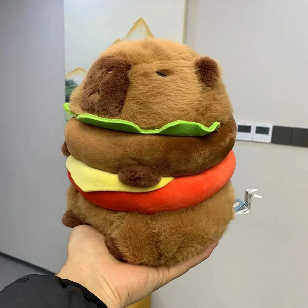 Hamburger Capybara Plush