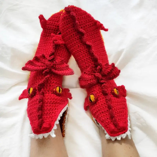 Wool Knitted Animal Socks