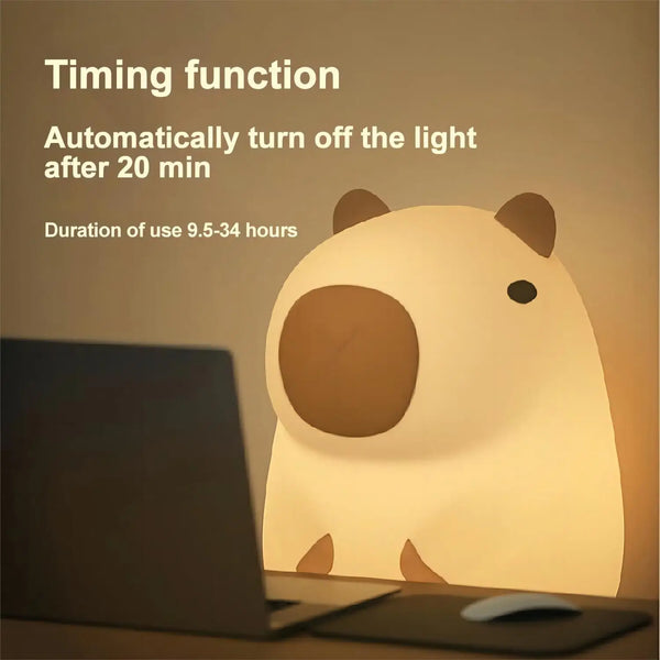 Rechargeable Capybara Lamp (BLOWOUT SALE)