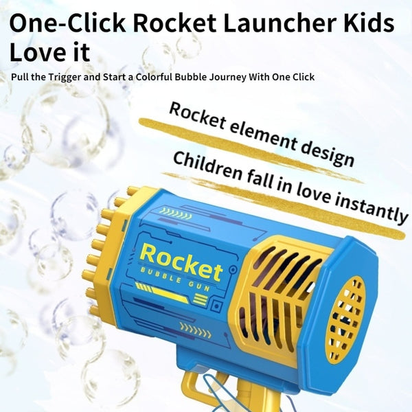 Rocket Bubble Gun