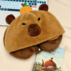 Capybara Hat with Neck Pillow