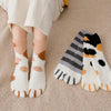 Fuzzy Cat Paw Socks