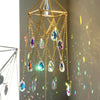 Hanging Sun Catcher Crystal Teardrop Chandelier