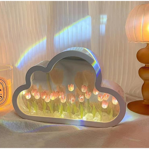 Cloud Tulip LED Mirror Lamp