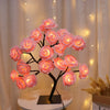 LED Table Lamp Light Rose Flower Tree