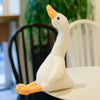 Sitting Fluffy Duck Plush