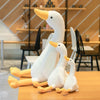 Sitting Fluffy Duck Plush