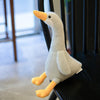 Sitting Fluffy Duck Plush