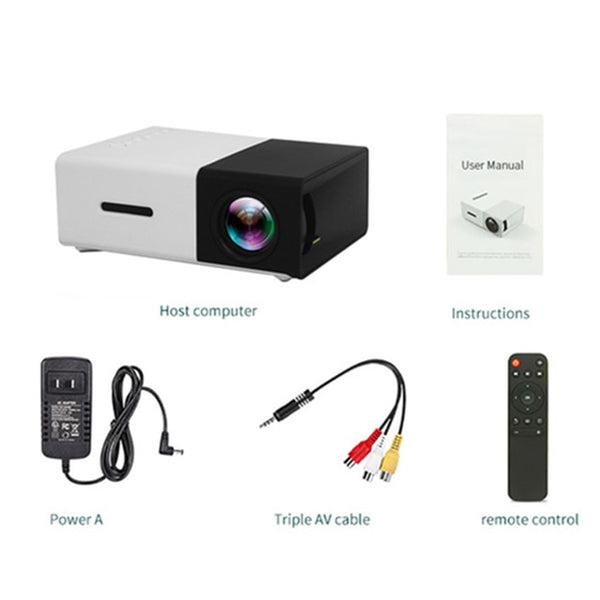 Pro LED Mini Portable Projector