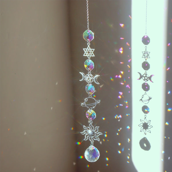 Hanging Crystal Wind Chime Prism