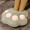 Plush Cat Paw Slippers