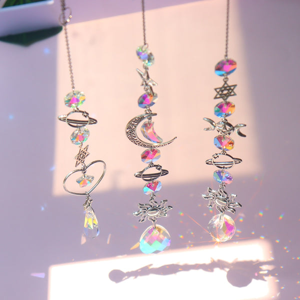 Hanging Crystal Wind Chime Prism