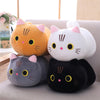 25/100cm Cute Soft Cat Plush Pillow