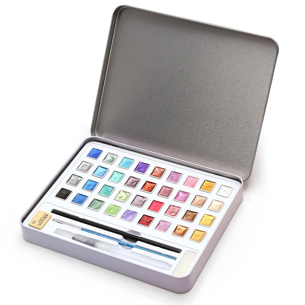 Metallic Watercolor Painting Set