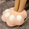 Plush Cat Paw Slippers