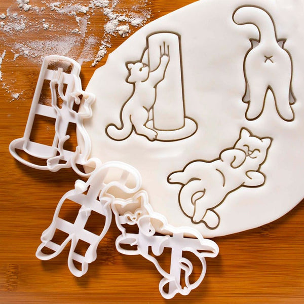 Cat Butt Cute Poses Cookie Cutters (YEAR END BLOWOUT SALE)