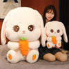 Long Ear Rabbit Carrot Plush