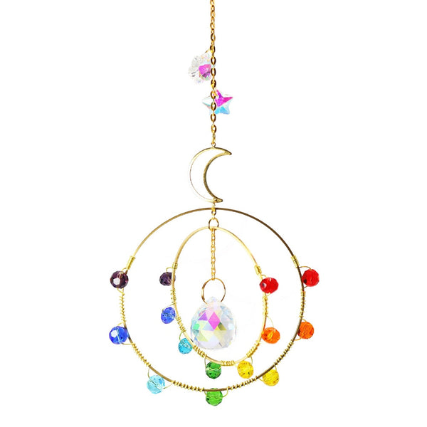 Hanging Crystal Wind Chime Prism