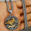 Vikings Wolf Fenrir Necklace