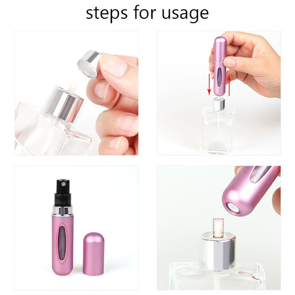 5ml Portable Mini Refillable Perfume Spray