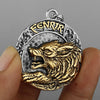 Vikings Wolf Fenrir Necklace