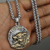 Vikings Wolf Fenrir Necklace