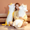 Long Cat Stuffed Squish Plush Pillow