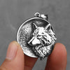 Vikings Wolf Fenrir Necklace