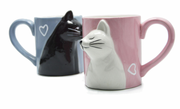 3D Kiss Me Cat Mug