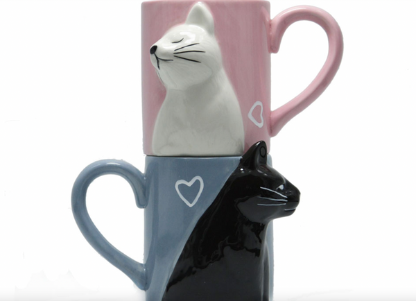 3D Kiss Me Cat Mug