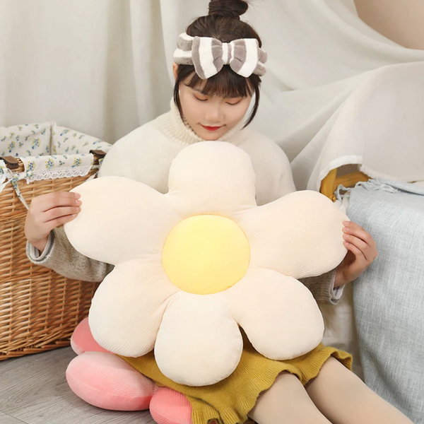 Flower Plush Pillow