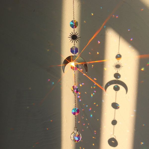 Hanging Crystal Wind Chime Prism