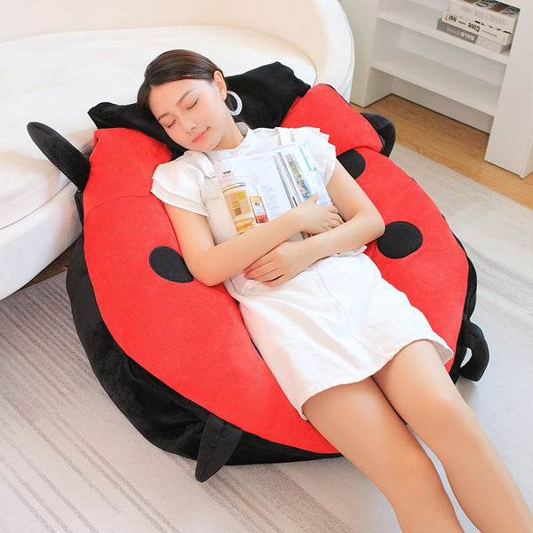 Wearable Stuffed Ladybug Shell