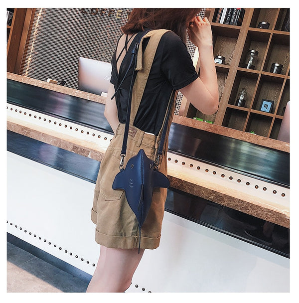 Shark Crossbody Bag