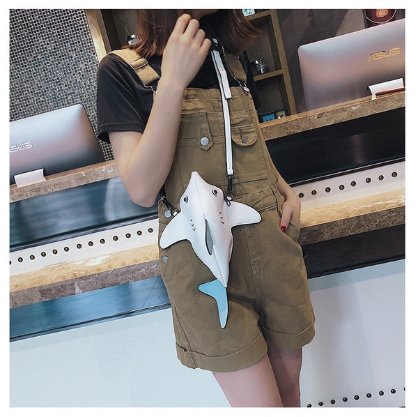 Shark Crossbody Bag