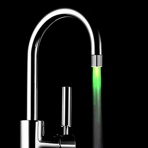 LED Colorful Glow Faucet Light